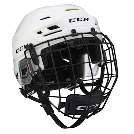 Casco da hockey CCM Tacks 310 Combo White Senior