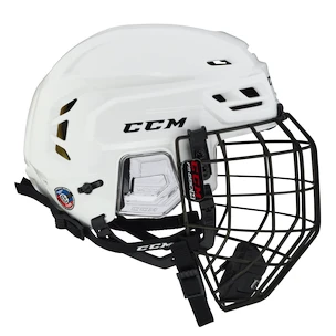 Casco da hockey CCM Tacks 310 Combo White Senior