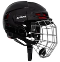 Casco da hockey CCM Tacks 70 Combo Black Junior