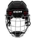 Casco da hockey CCM Tacks 70 Combo Black Junior