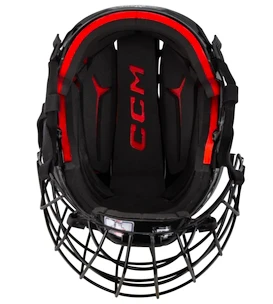 Casco da hockey CCM Tacks 70 Combo Black  Senior