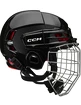 Casco da hockey CCM Tacks 70 Combo Black Youth