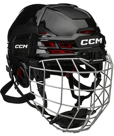 Casco da hockey CCM Tacks 70 Combo Black Youth