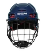 Casco da hockey CCM Tacks 70 Combo Navy  Senior