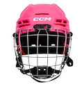 Casco da hockey CCM Tacks 70 Combo Pink Junior