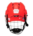 Casco da hockey CCM Tacks 70 Combo Red Junior