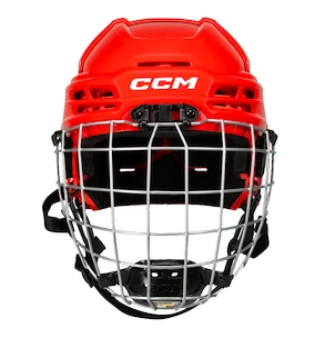 Casco da hockey CCM Tacks 70 Combo Red Junior