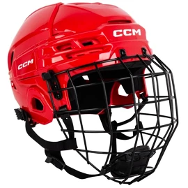 Casco da hockey CCM Tacks 70 Combo Red Senior