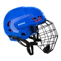 Casco da hockey CCM Tacks 70 Combo Royal  Senior