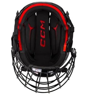 Casco da hockey CCM Tacks 70 Combo Royal  Senior