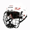 Casco da hockey CCM Tacks 70 Combo White  Senior