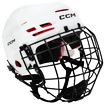 Casco da hockey CCM Tacks 70 Combo White  Senior