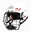 Casco da hockey CCM Tacks 70 Combo White  Senior