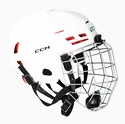 Casco da hockey CCM Tacks 70 Combo White Youth