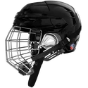 Casco da hockey Warrior Covert CF 100 Combo Black Senior