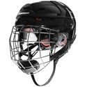 Casco da hockey Warrior Covert CF 100 Combo Black Senior