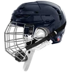 Casco da hockey Warrior Covert CF 100 Combo Navy Senior