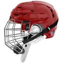 Casco da hockey Warrior Covert CF 100 Combo Red Senior