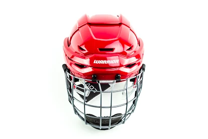 Casco da hockey Warrior Covert CF 80 Combo Red Senior L