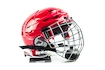 Casco da hockey Warrior Covert CF 80 Combo Red Senior L