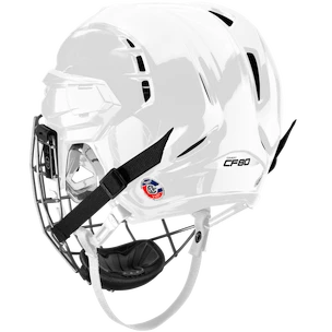 Casco da hockey Warrior Covert CF 80 Combo White Senior