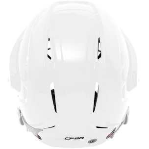 Casco da hockey Warrior Covert CF 80 Combo White Senior