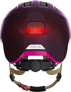 Casco per bambini Abus Smiley 3.0 ACE LED royal purple