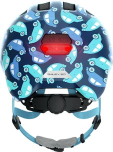 Casco per bambini Abus Smiley 3.0 LED Blue Car