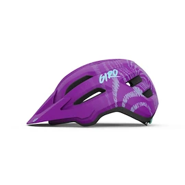 Casco per bambini Giro Fixture II Youth Mat Purple Ripple