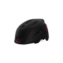 Casco per bambini Giro Scamp  II LED Mat Black/Red