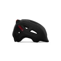 Casco per bambini Giro Scamp  II LED Mat Black/Red