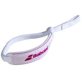 Cinghia da polso Babolat Wrist Strap Padel White/Pink