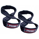 Cinghie per sollevamento pesi Power System  Lifting Straps Figure 8 Silové Popruhy Trhačky Červené