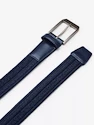 Cintura da uomo Under Armour  Braided Golf Belt dark blue