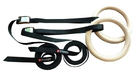 Circoli ginnici Power System Gymnastické Kruhy Gymnastic Wooden Rings