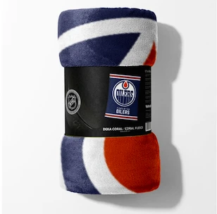 Coperta Official Merchandise  NHL Edmonton Oilers Essential 150x200 cm