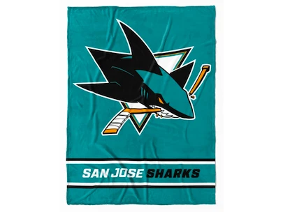 Coperta Official Merchandise  NHL San Jose Sharks Essential 150x200 cm