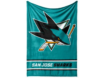 Coperta Official Merchandise  NHL San Jose Sharks Essential 150x200 cm