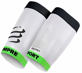 Coprigambe Compressport Quad White