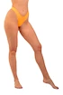 Costumo da bagno Nebbia  High Cut V-Shape Bikini Bottom 455 Orange Neon S