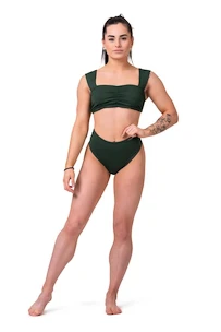 Costumo da bagno Nebbia  Miami retro bikini - top 553 dark green