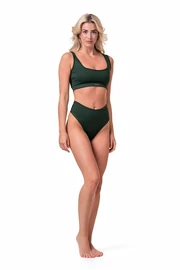 Costumo da bagno Nebbia Miami sporty bikini - top 554 dark green