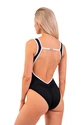 Costumo da bagno Nebbia  One-piece Swimsuit Black French Style 460 Black