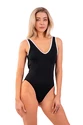 Costumo da bagno Nebbia  One-piece Swimsuit Black French Style 460 Black