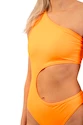 Costumo da bagno Nebbia  One Shoulder Asymmetrical Monokini 458 Orange Neon