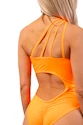 Costumo da bagno Nebbia  One Shoulder Asymmetrical Monokini 458 Orange Neon