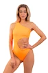 Costumo da bagno Nebbia  One Shoulder Asymmetrical Monokini 458 Orange Neon S