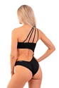 Costumo da bagno Nebbia  One Shoulder Asymmetrical Monokini 459 Black