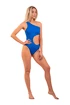 Costumo da bagno Nebbia  One Shoulder Asymmetrical Monokini 459 Blue