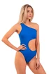 Costumo da bagno Nebbia  One Shoulder Asymmetrical Monokini 459 Blue